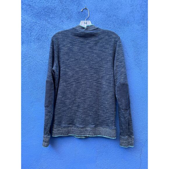 robert graham space dyed zip front cardigan - Picture 8 of 9